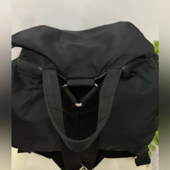 Prada Black Vela Nylon Zainetto Backpack Bag - Picture 4 of 14